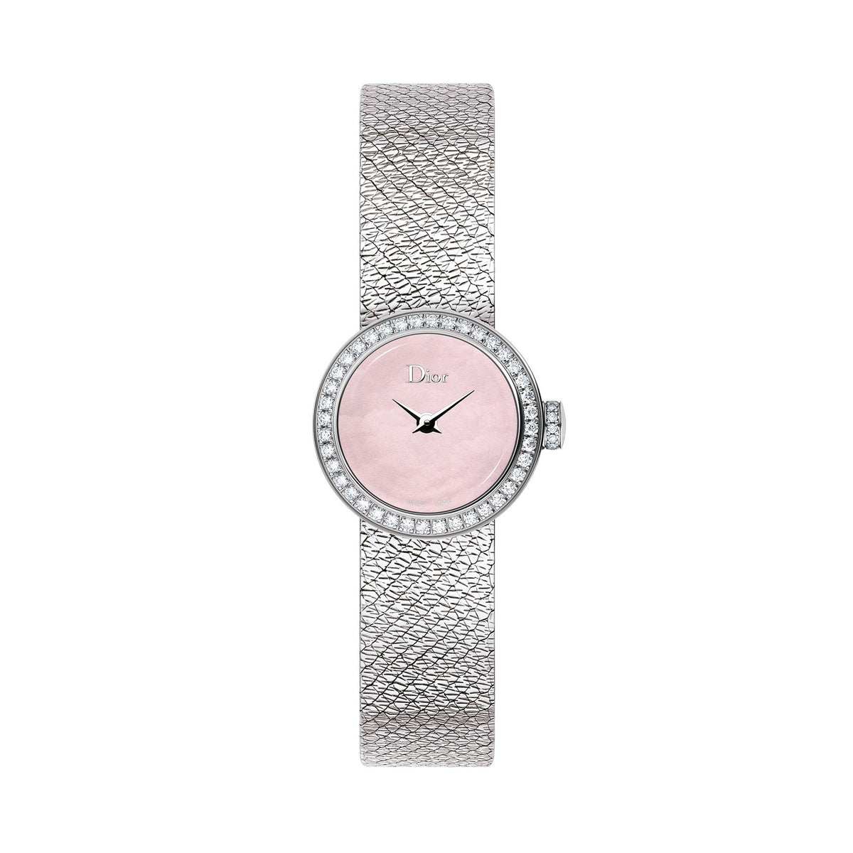 Christian Dior Women's CD040110M003 La D De Dior Satine  Stainless Steel Milanese Watch