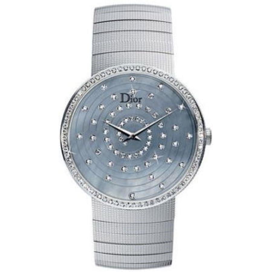 Christian Dior Women's CD043112M001 La D De Diamond Stainless Steel Watch