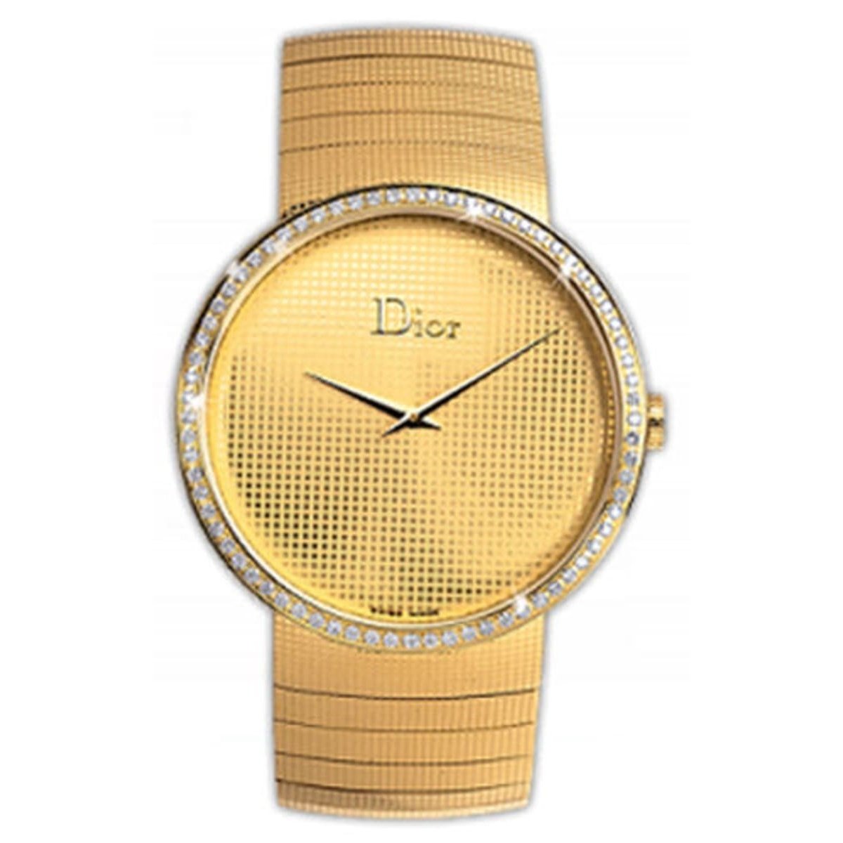 Christian Dior Women's CD043151M001 La D De Gold-Tone 18k Yellow Gold Watch