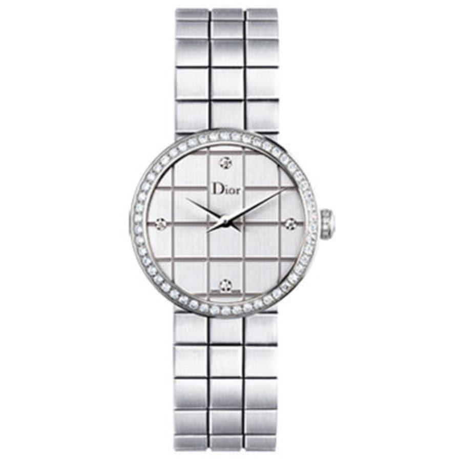 Christian Dior Women's CD047110M001 La D De Diamond Stainless Steel Watch
