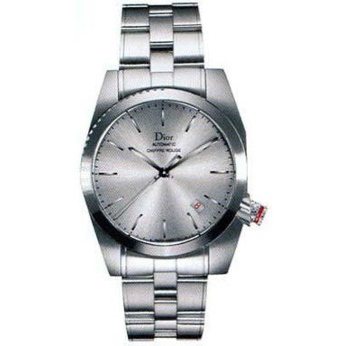 Christian Dior Men&#39;s CD084511M001 Chiffre Rouge Stainless Steel Watch