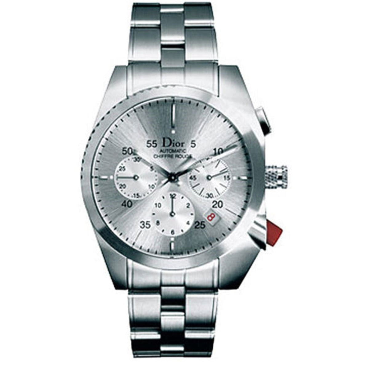 Christian Dior Men's CD084611M001 Chiffre Rouge Chronograph Stainless Steel Watch