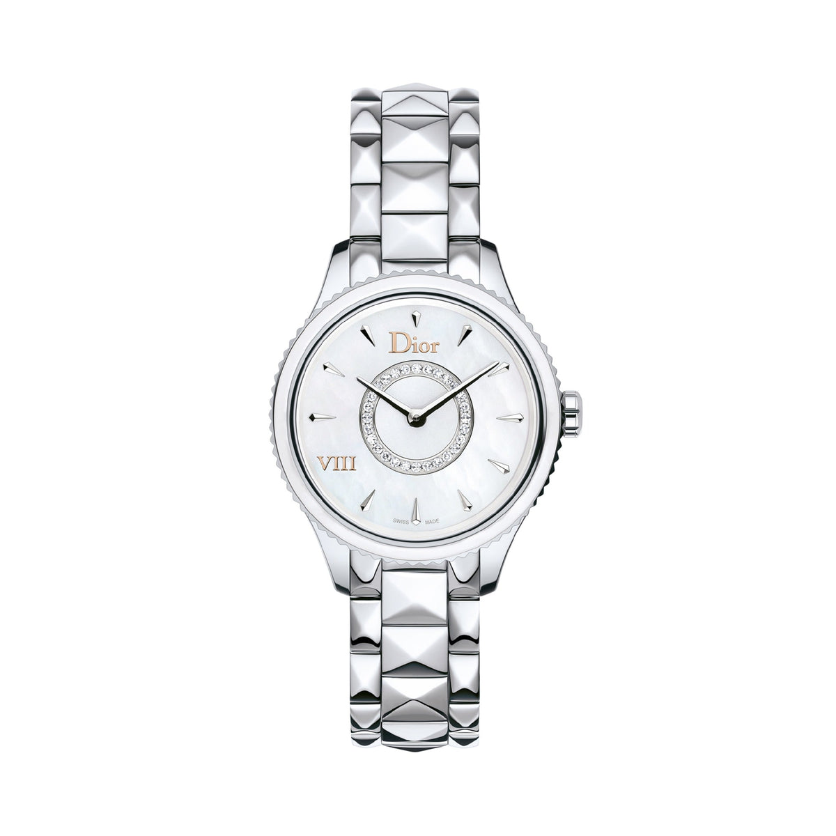 Christian Dior Women's CD151111M001 Montaigne Diamonds Stainless Steel Watch