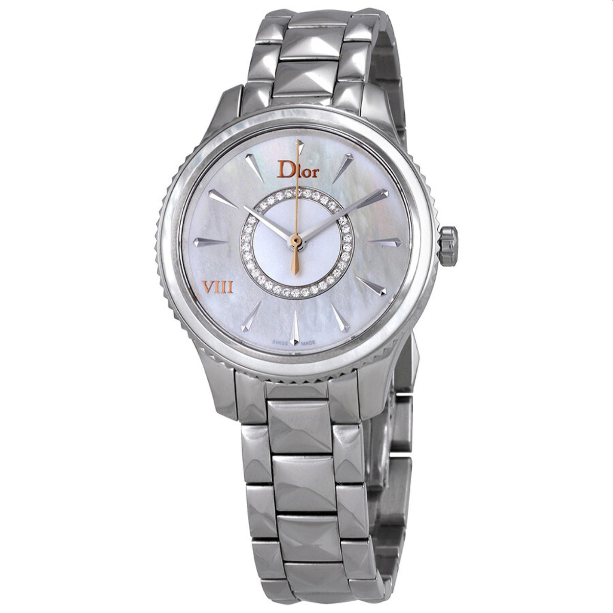 Christian Dior Women's CD152110M004 Dior VIII Montaigne Diamonds Stainless Steel Watch