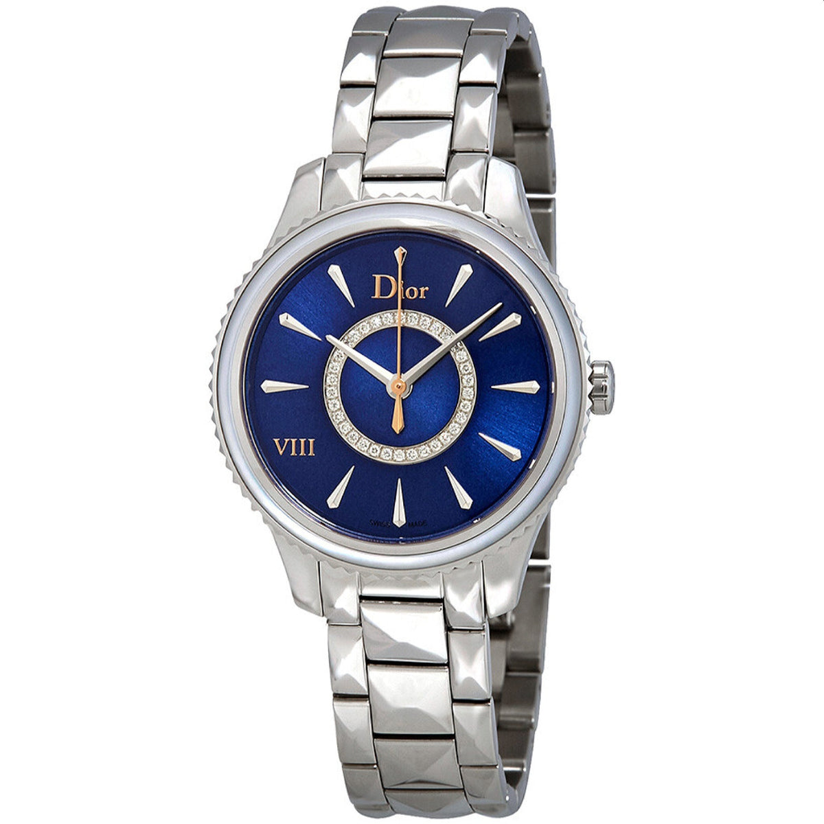 Christian Dior Women's CD152110M005 Dior VIII Montaigne Diamonds Stainless Steel Watch