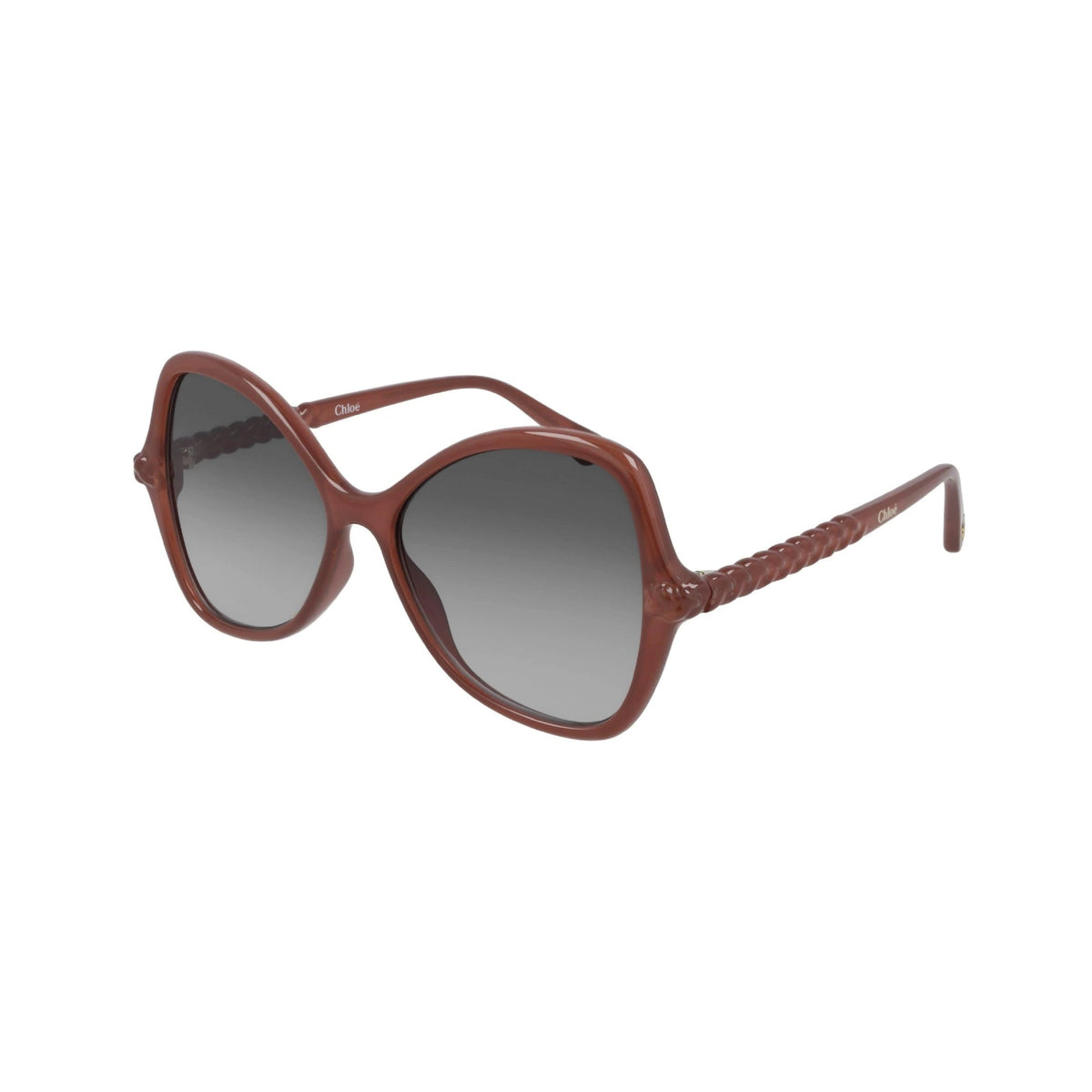 Chloé Women's Sunglasses Spring Summer 2021 Orange Grey CR 39 CR 39 Shiny CH0001S 004