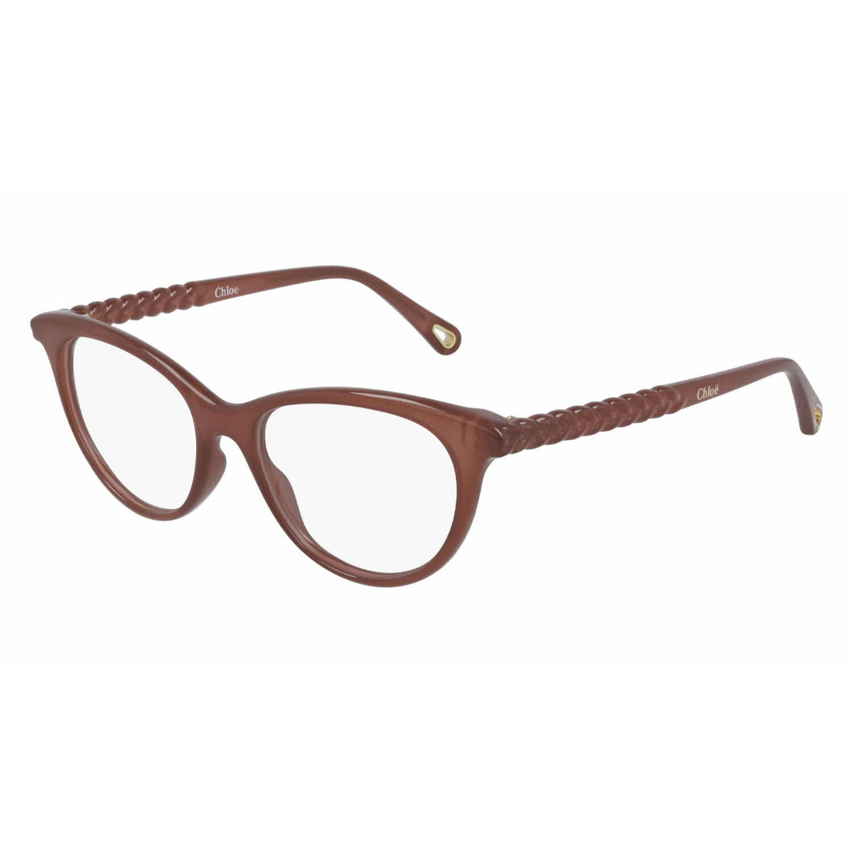 Chloé Women's Sunglasses Spring Summer 2021 Orange Transparent Demo Lens Demo Lens Shiny CH0005OA 002