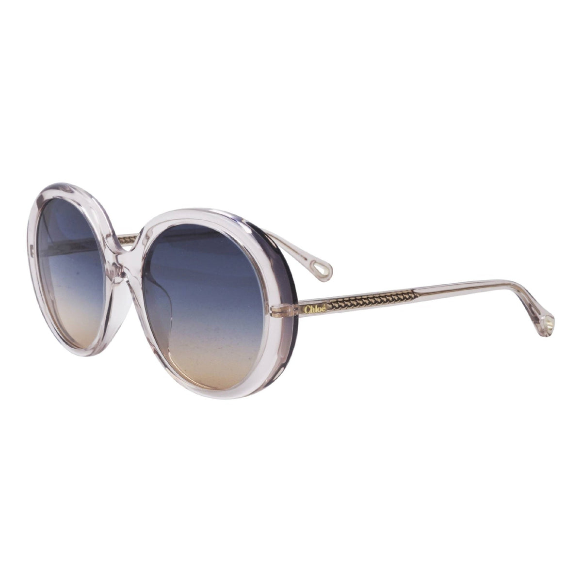 Chloé Women's Sunglasses Spring Summer 2021 Pink Green CR 39 CR 39 Transparent CH0007SA 002