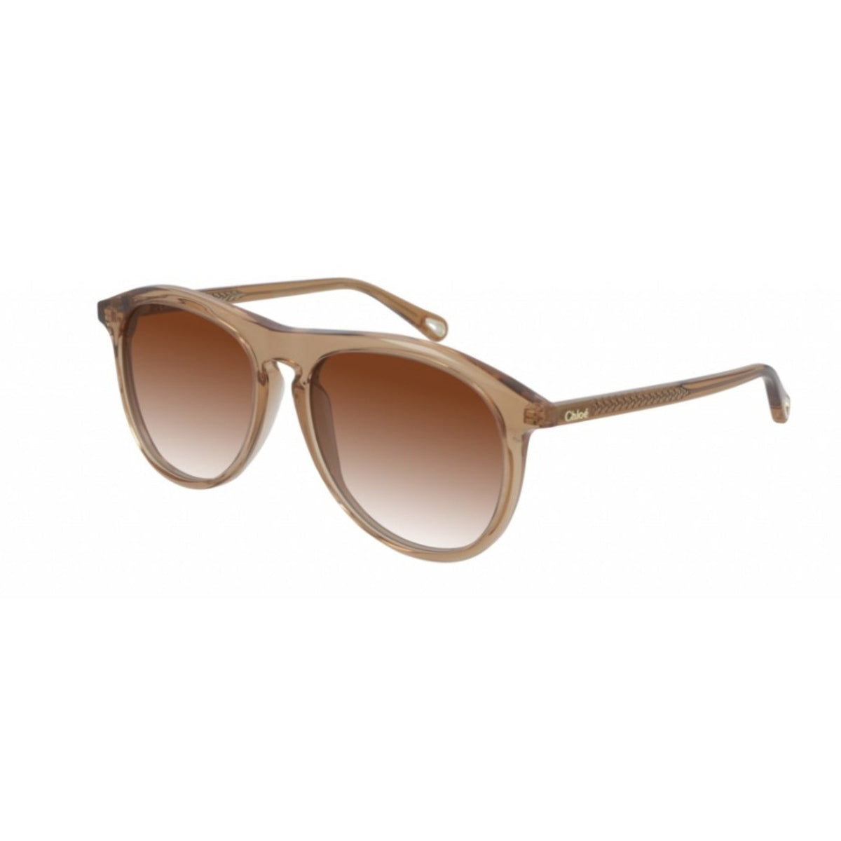 Chloé Women's Sunglasses Spring Summer 2021 Orange Orange CR 39 CR 39 Transparent CH0009S 003