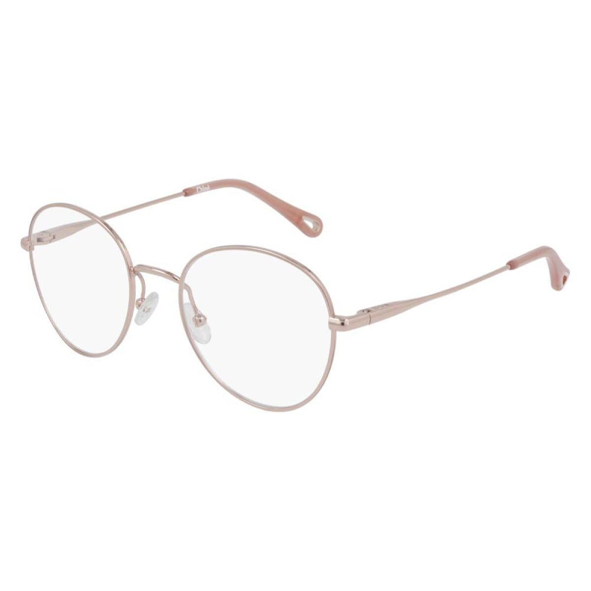 Chloé Women's Sunglasses Spring Summer 2021 Red Transparent Demo Lens Demo Lens Shiny CH0021O 002