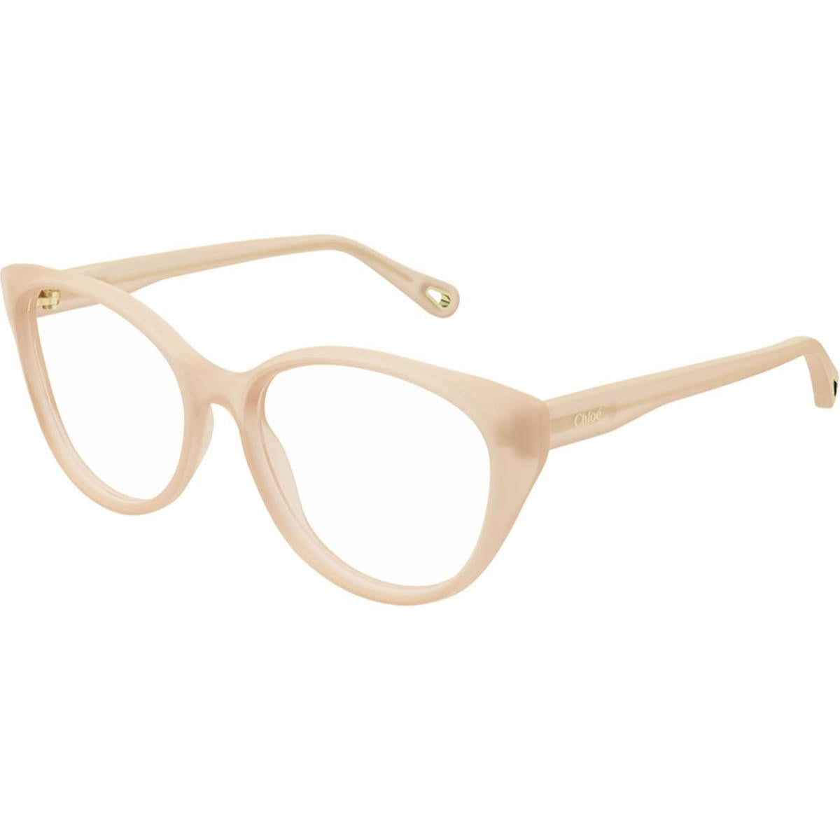 Chloé Women's Sunglasses Fall Winter 2021 Nude Transparent Demo Lens Demo Lens Matte CH0052O 004