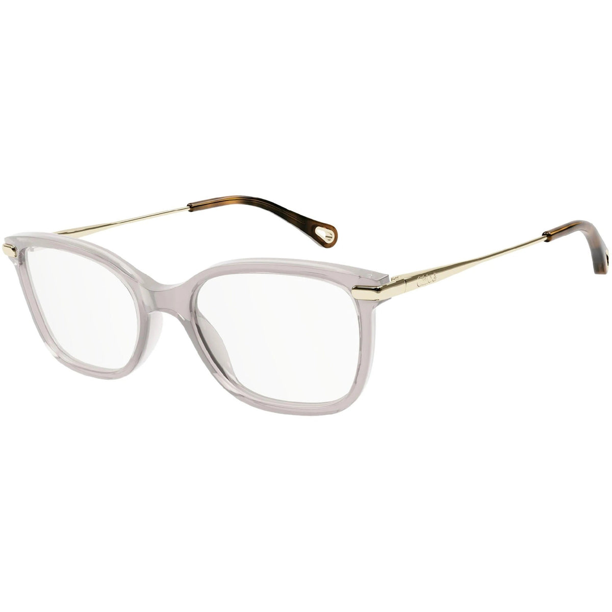 Chloé Women's Sunglasses Fall Winter 2021 Pink Transparent Demo Lens Demo Lens Transparent CH0059OA 003