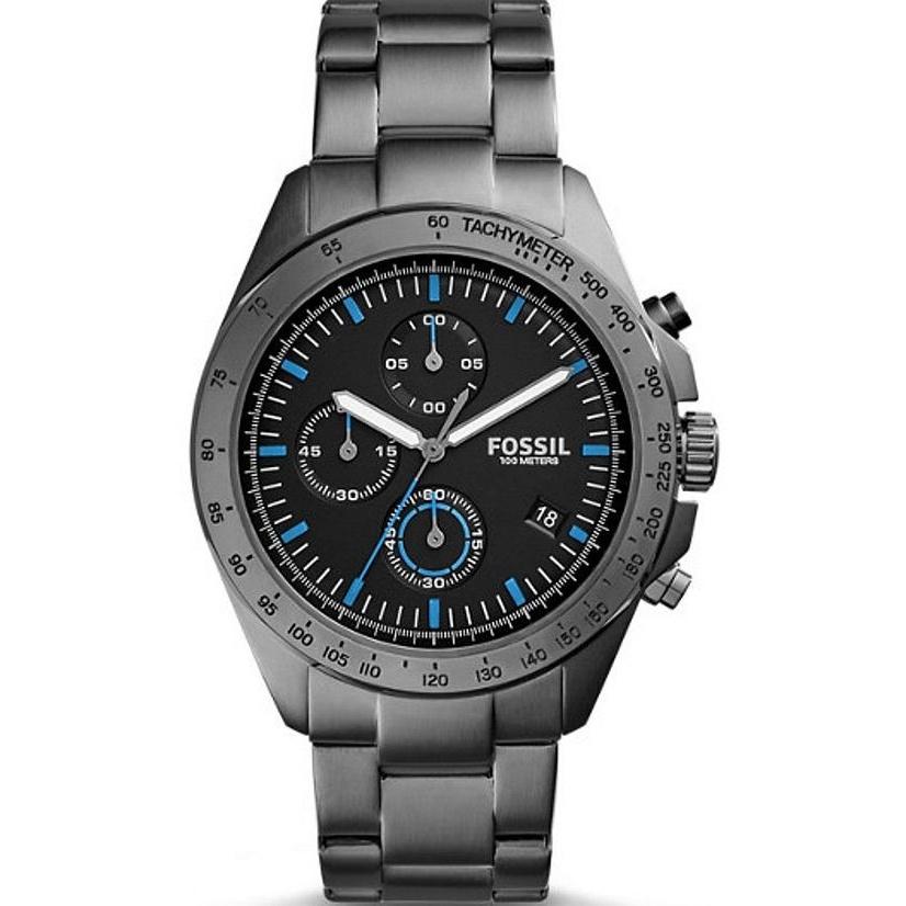 Fossil Men's CH3047 Sport 54 Chronograph Stainless Steel Watch