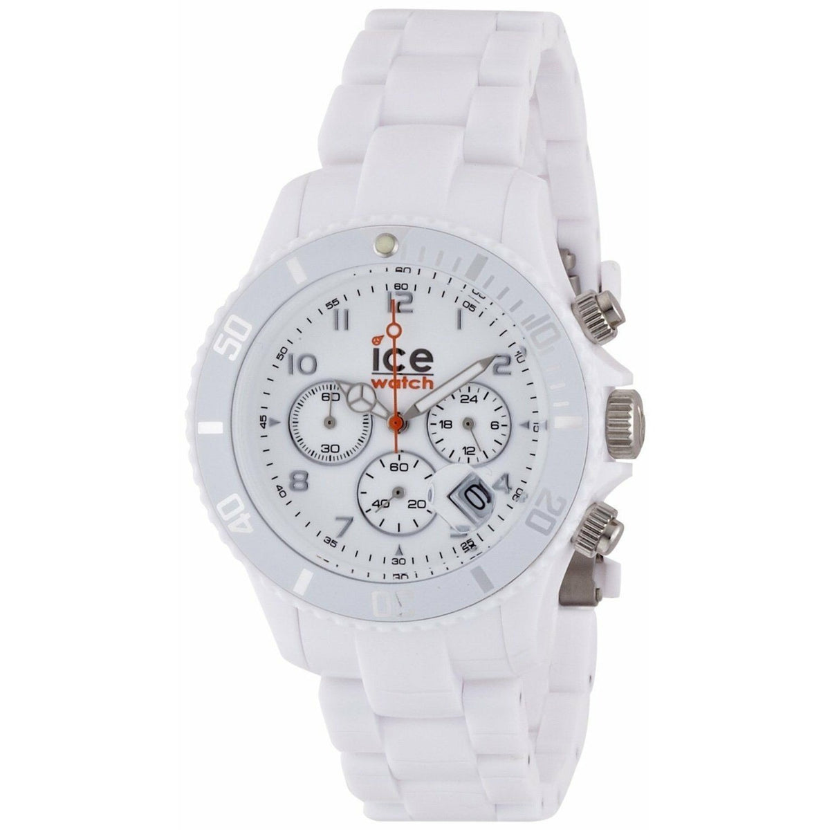 Ice Watch Unisex CHWEUP10 Chronograph White Plastic Watch