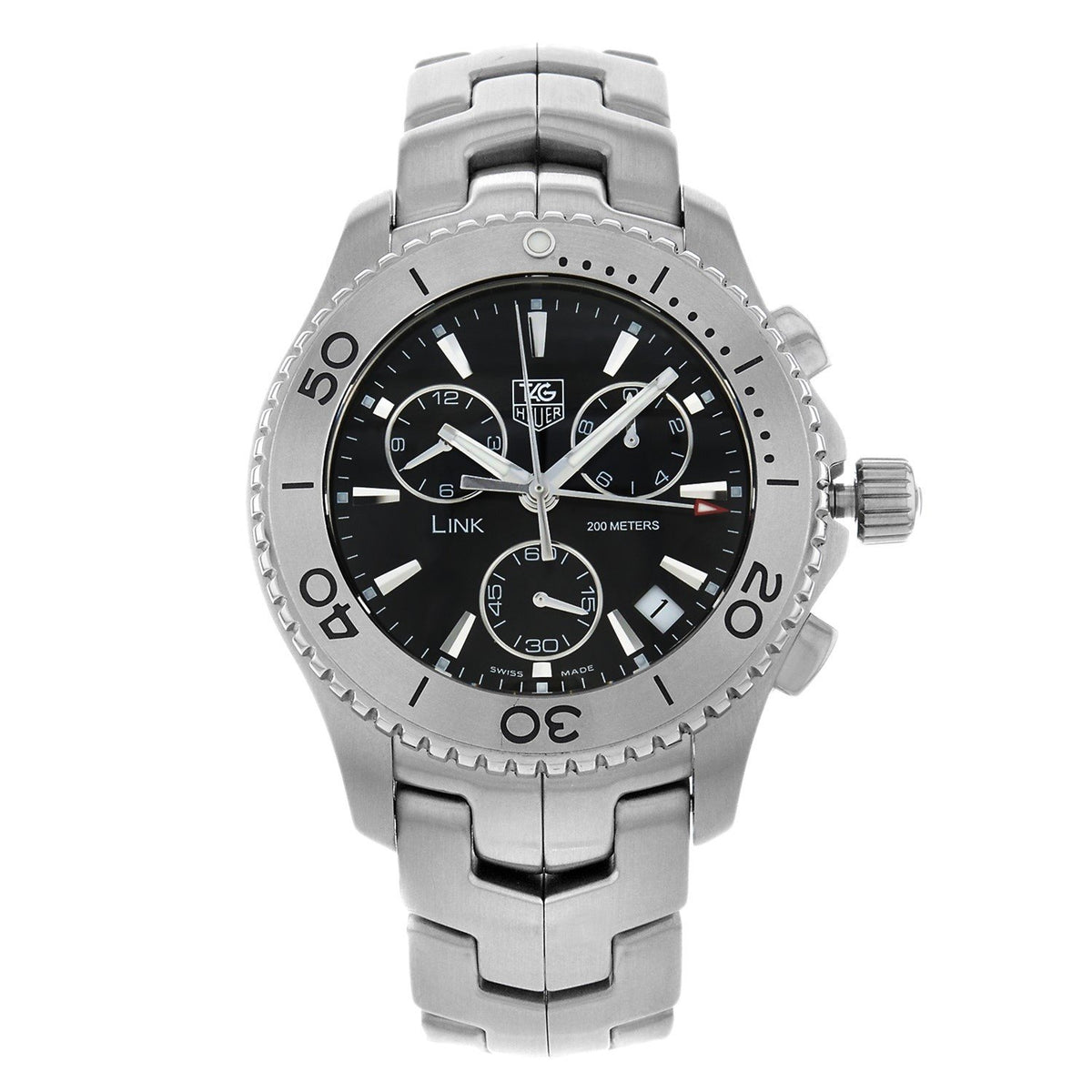 Tag Heuer Men&#39;s CJ1110.BA0576 Link Chronograph Stainless Steel Watch