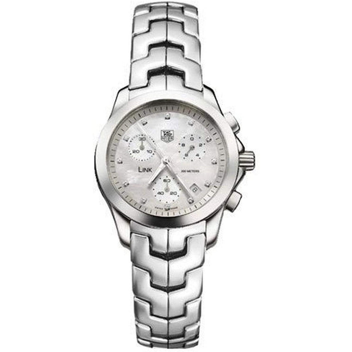 Tag Heuer Women's CJF1310.BA0580 Link Chronograph Stainless Steel Watch