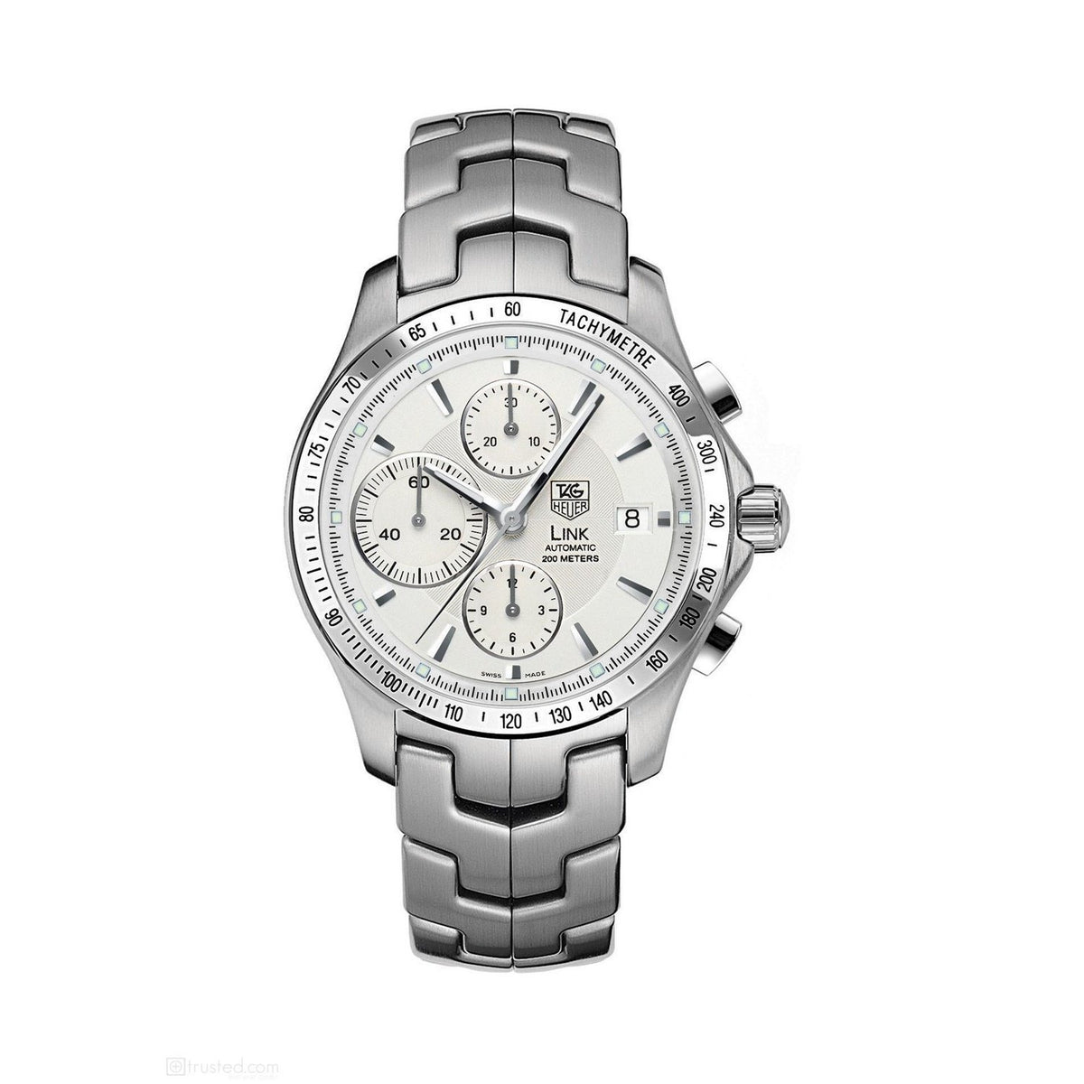 Tag Heuer Men&#39;s CJF2111.BA0594 Link Chronograph Automatic Stainless Steel Watch