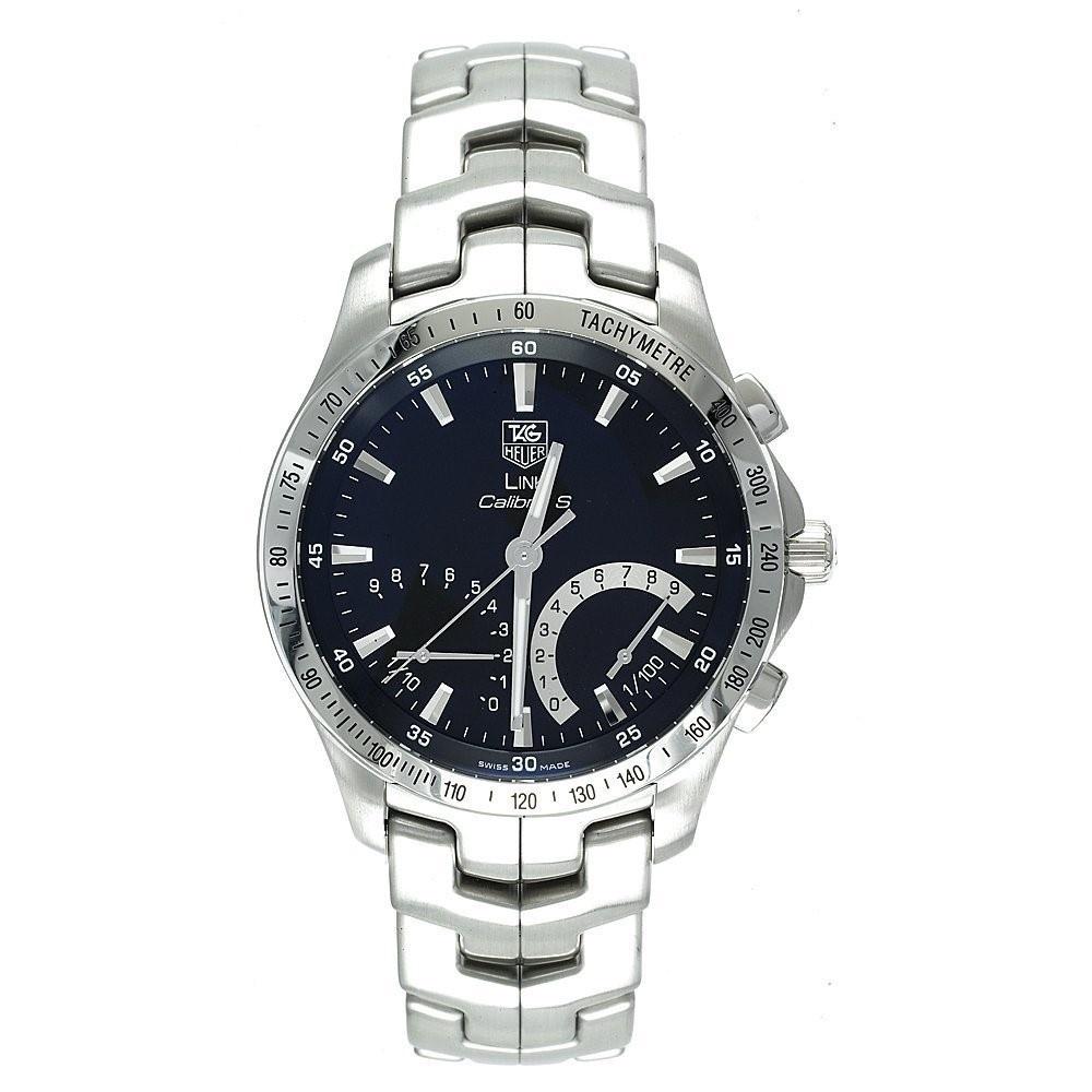 Tag Heuer Men s CJF7110.BA0587 Link Chronograph Stainless Steel Watch