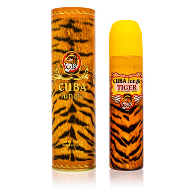 Cuba Jungle Tiger Parfum Des Champs Edp Spray 3.3 Oz (100 Ml) For Women  1357541