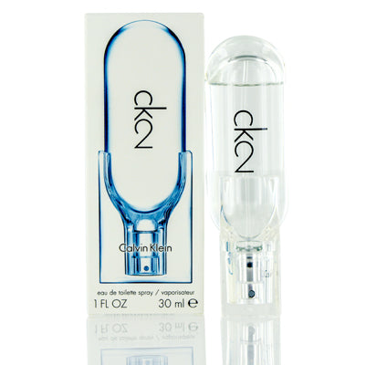 Ck2 Calvin Klein Edt Spray Slightly Damaged 1.0 Oz (30 Ml) Unisex 793885