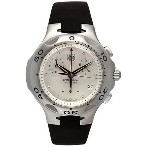 Tag Heuer Men's CL1111.FT6000 Kirium Chronograph Black Rubber Watch