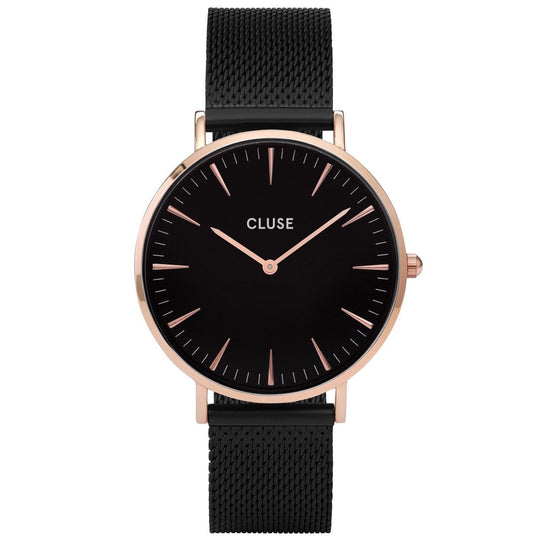 Cluse Women's CL18034 La Boheme Black Stainless Steel Watch