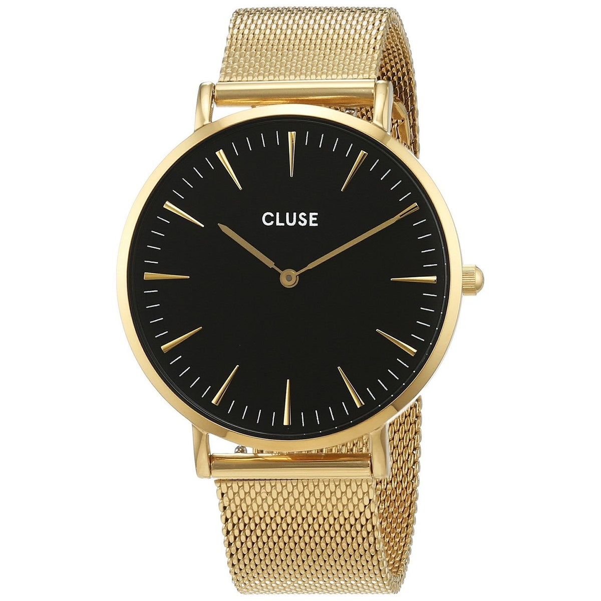 Cluse Women&#39;s CL18110 La Boheme Gold-Tone Stainless Steel Watch