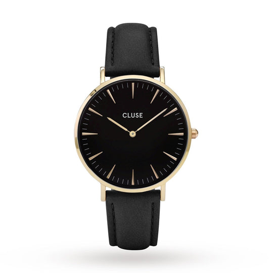 Cluse Women's CL18401 La Boheme Black Leather Watch