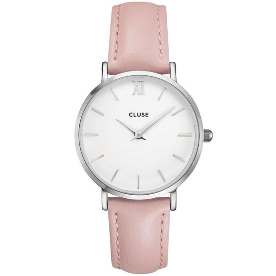 Cluse Women's CL30005 Minuit Pink Leather Watch