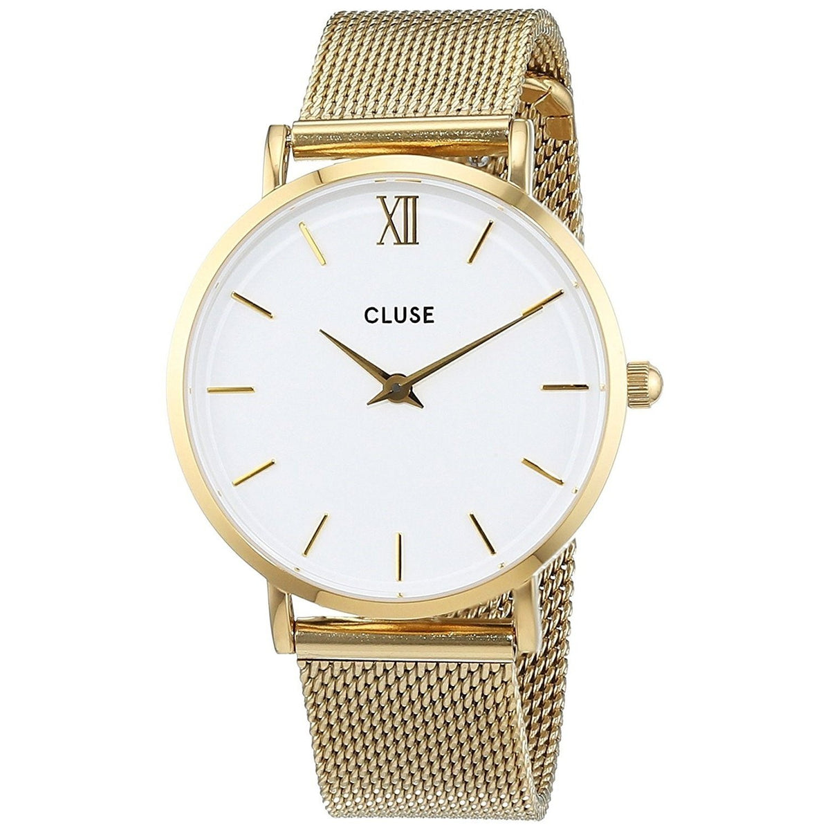 Cluse Women&#39;s CL30010 Minuit Gold-Tone Stainless Steel Watch