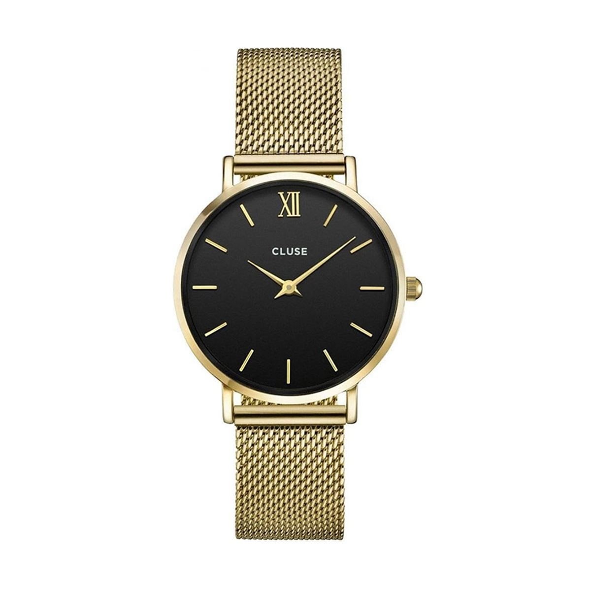 Cluse Women&#39;s CL30012 Minuit Gold-Tone Stainless Steel Watch