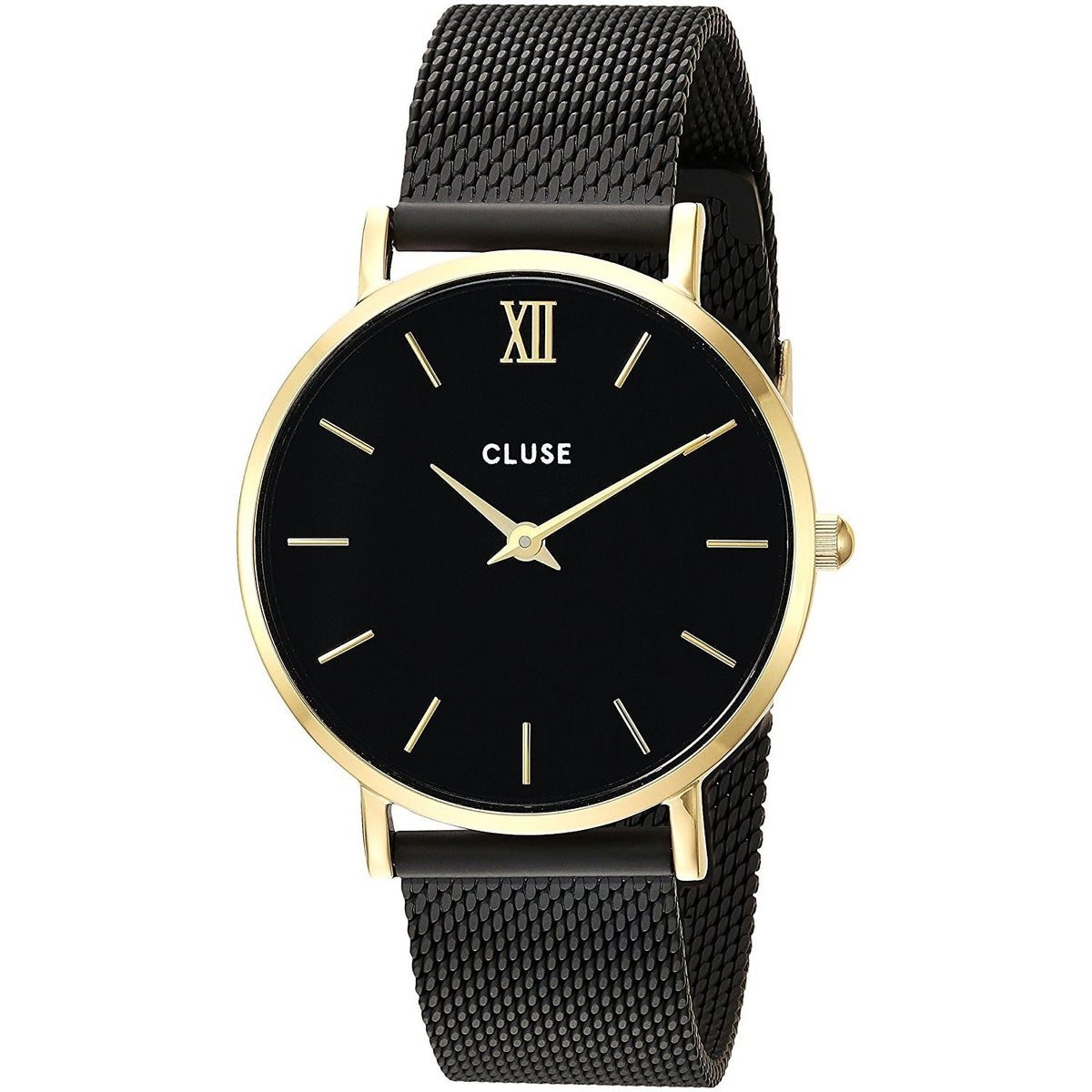 Cluse Women&#39;s CL30026 Minuit Black Stainless Steel Watch