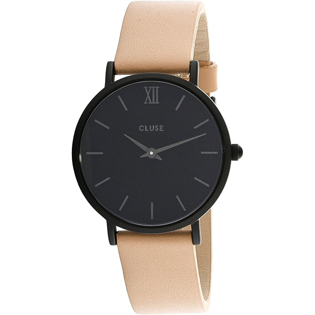 Cluse Women&#39;s CL30027 Minuit Peach Leather Watch