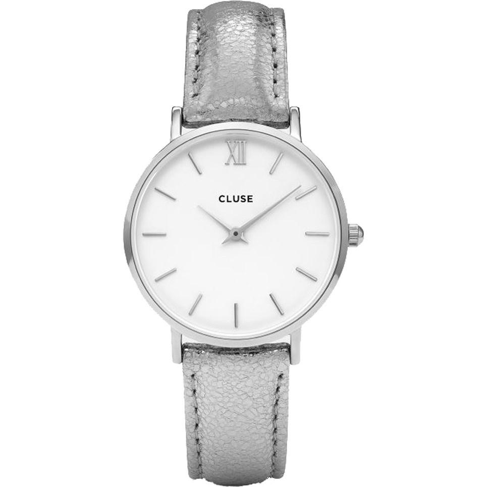 Cluse Women&#39;s CL30039 Minuit Leather Watch