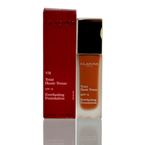 Clarins Everlasting Foundation Spf 15 (119) Cocoa 1.2 Oz (30 Ml.) 402101
