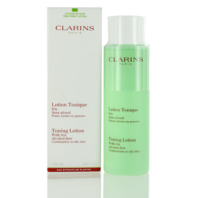 Clarins Toning Lotion With Iris Alcohol Free 6.8 Oz 80011097
