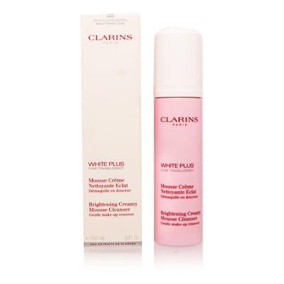 Clarins White Plus Pure Translucency Brightening Creamy Mousse Cleanser 5.0 Oz  80018455