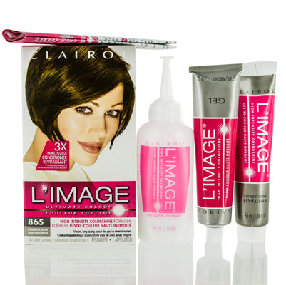 Clairol  L&#39;Image Ultimate Colour 865 Medium Ash Brown Kit  
