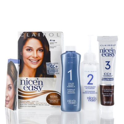 Clairol Nice 'N Easy (4 120 Natural Dark Brown) Kit 01464