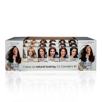 Clairol 18 Pc Nice &#39;N Easy Display Base Jj16 18 Units  
