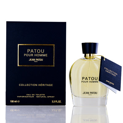 Collection Heritage Patou Pour Homme Jean Patou Edt Spray 3.3 Oz (100 Ml) For Men JP7090