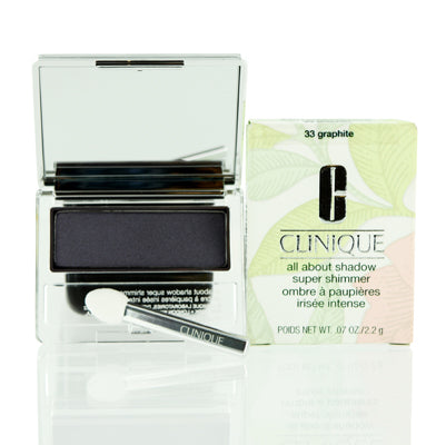 Clinique All About Shadow Super Shimmer 33 Graphite .07 Oz US