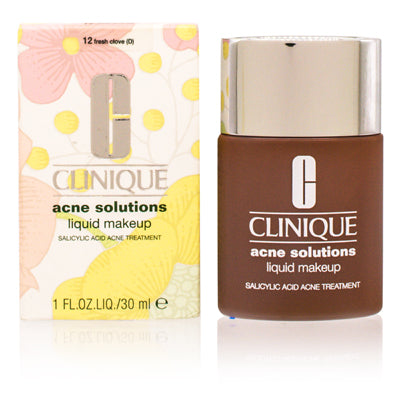 Clinique Acne Solutions Liquid Makeup 12 Fresh Clove 1.0 Oz 6WPR12