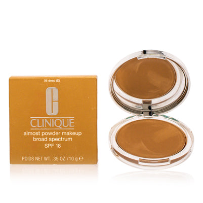 Clinique Almost Powder Makeup Broad Spectrum Spf 18 #06 Deep .35 Oz K78506