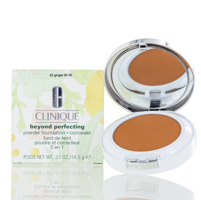 Clinique Beyond Perfecting Powder Foundation+Concealer 23 Ginger 0.51Oz(15Ml) ZGH6-23