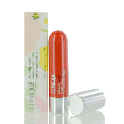 Clinique Chubby Stick Cheek Colour Balm 01 Amp&#39;D Up Apple Box Sl. Dmg .21 Oz Z47M-01