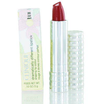 Clinique Dramatically Different Lipstick Shaping Lip Color (20) Red Alert .10 Oz K4XH-20