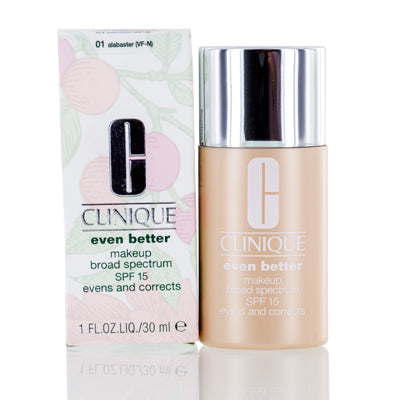 Clinique Even Better Makeup 10 Alabaster 1.0 Oz Spf 15 6MNY-01