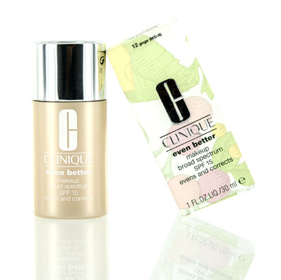 Clinique Even Better Makeup 12 Ginger 1.0 Oz Spf 15 6MNY-12