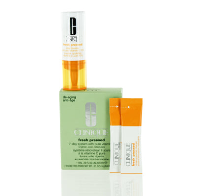 Clinique Fresh Pressed 7-Day System W  Pure Vitamin C Cleanser.29 Oz 8.5Ml ZY07